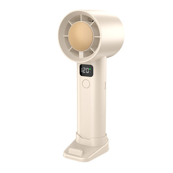 High-speed Handheld Fan Intelligent Digital Display Turbo Fan Portable Usb Charging - Image 5